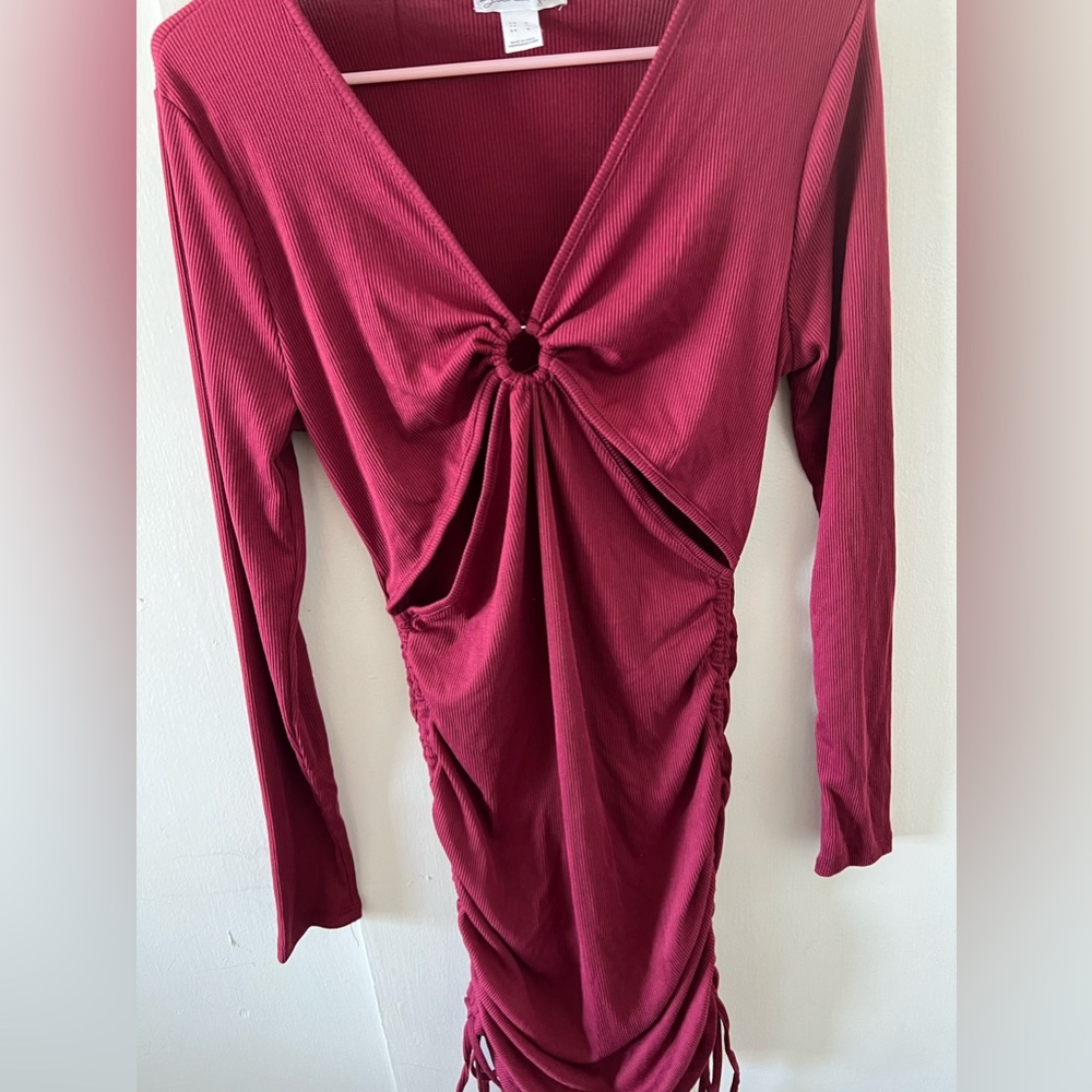 Side Ruched Dress